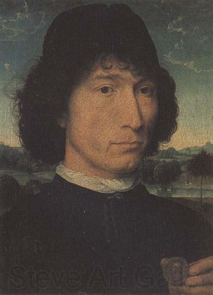 Sandro Botticelli Hans Memling,Man with a Medal Germany oil painting art